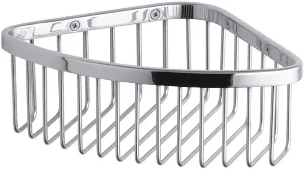 KOHLER 1896-S -Shower Basket, Medium, Polished Stainless