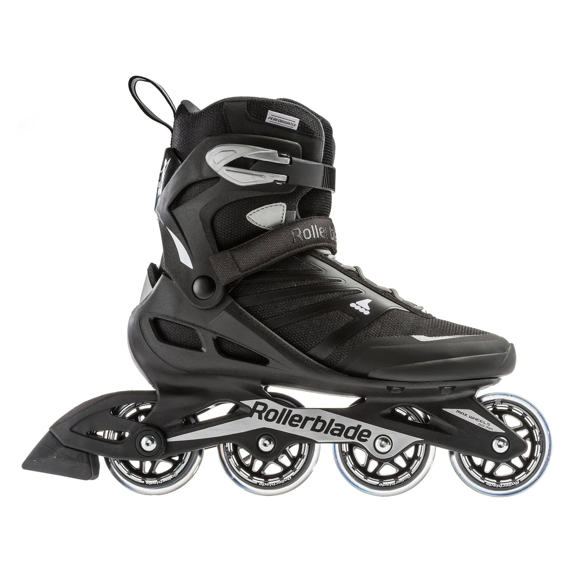 Rollerblade Zetrablade Inline Skates Men's Black/Silver 12