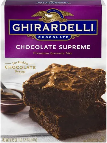 Ghirardelli Triple Chocolate Brownie Mix