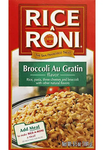 Rice-A-Roni Rice Food Mix, Cheddar-Broccoli (6.5 oz)