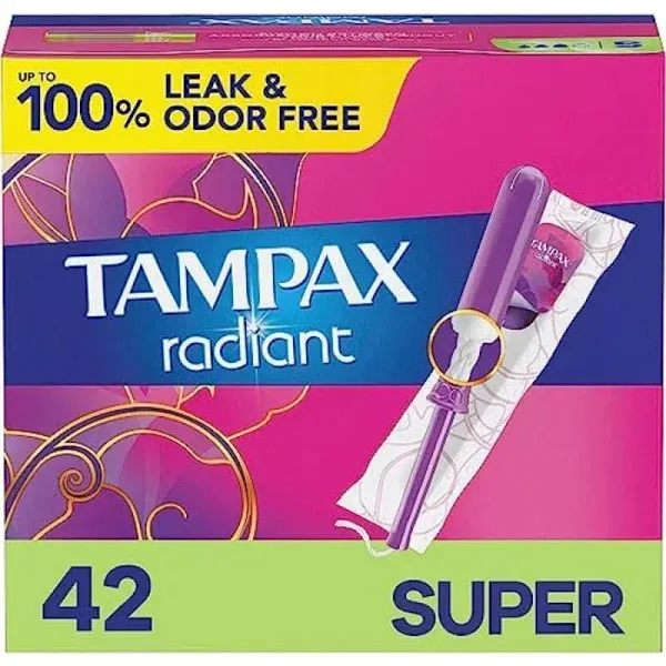 Tampax Radiant Tampons