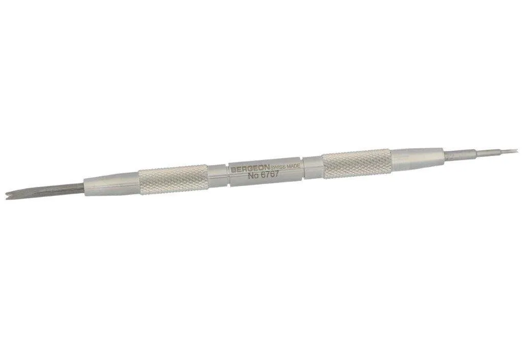 Bergeon 6767-SF Spring Bar Tool For Setting and Removing Spring Eyes