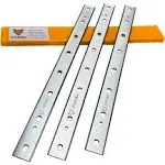 12.5&#034; Replacement Planer Knives for DeWalt DW7342 DW734 Benchtop Planer - 3 pcs