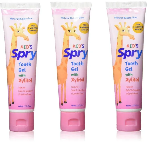 Spry Tooth Gel - Bubble Gum