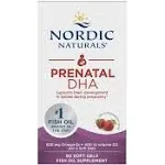 Nordic Naturals Prenatal DHA Strawberry 90 Softgels