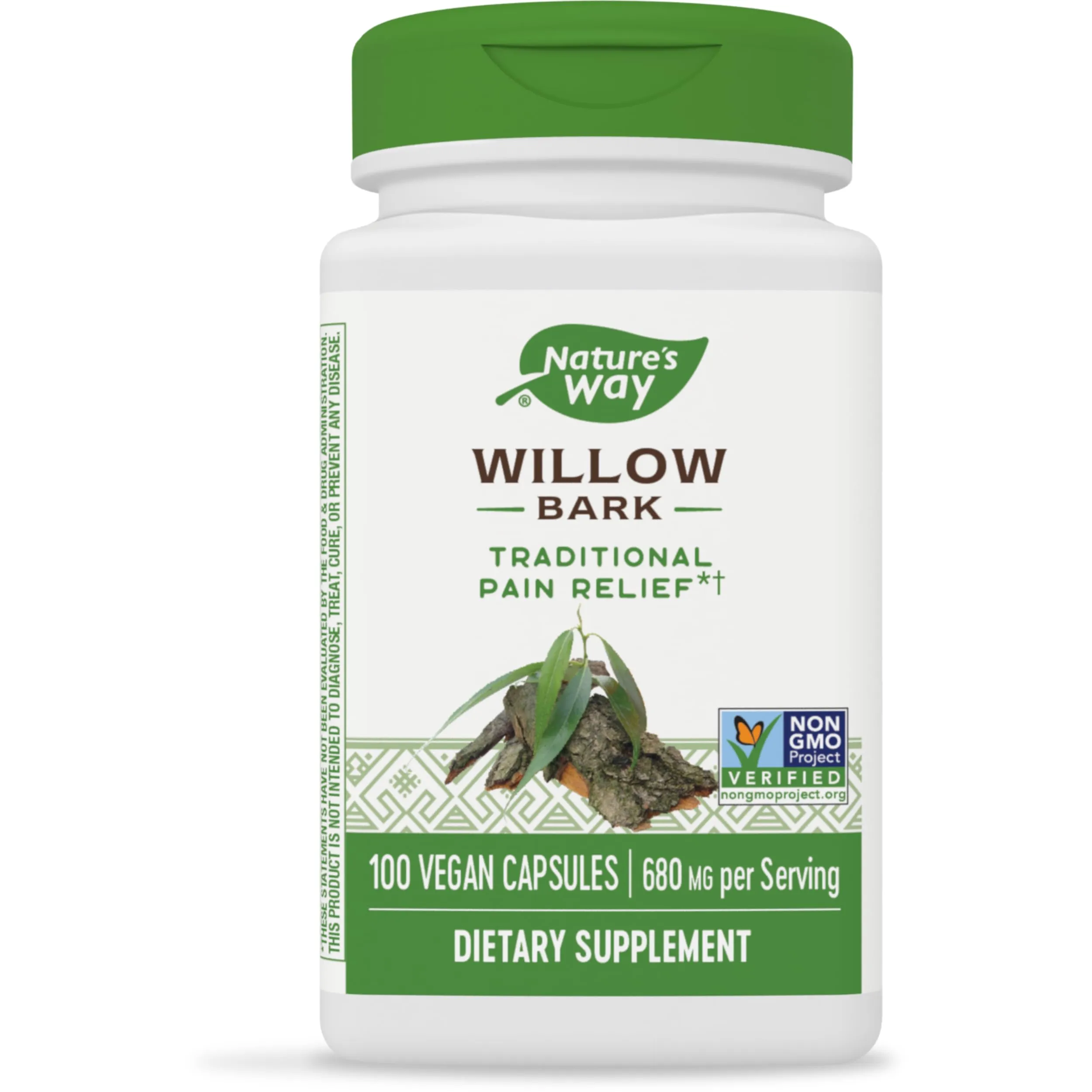 NATURE'S WAY White Willow Bark Capsules