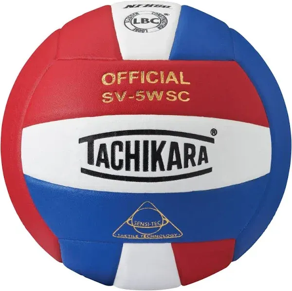 SV5WC Red, White and Black Volleyball (EA)