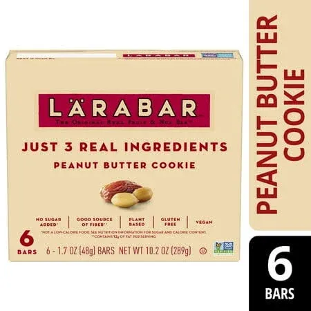 Larabar Peanut Butter Cookie Gluten Free Vegan Fruit & Nut Bar