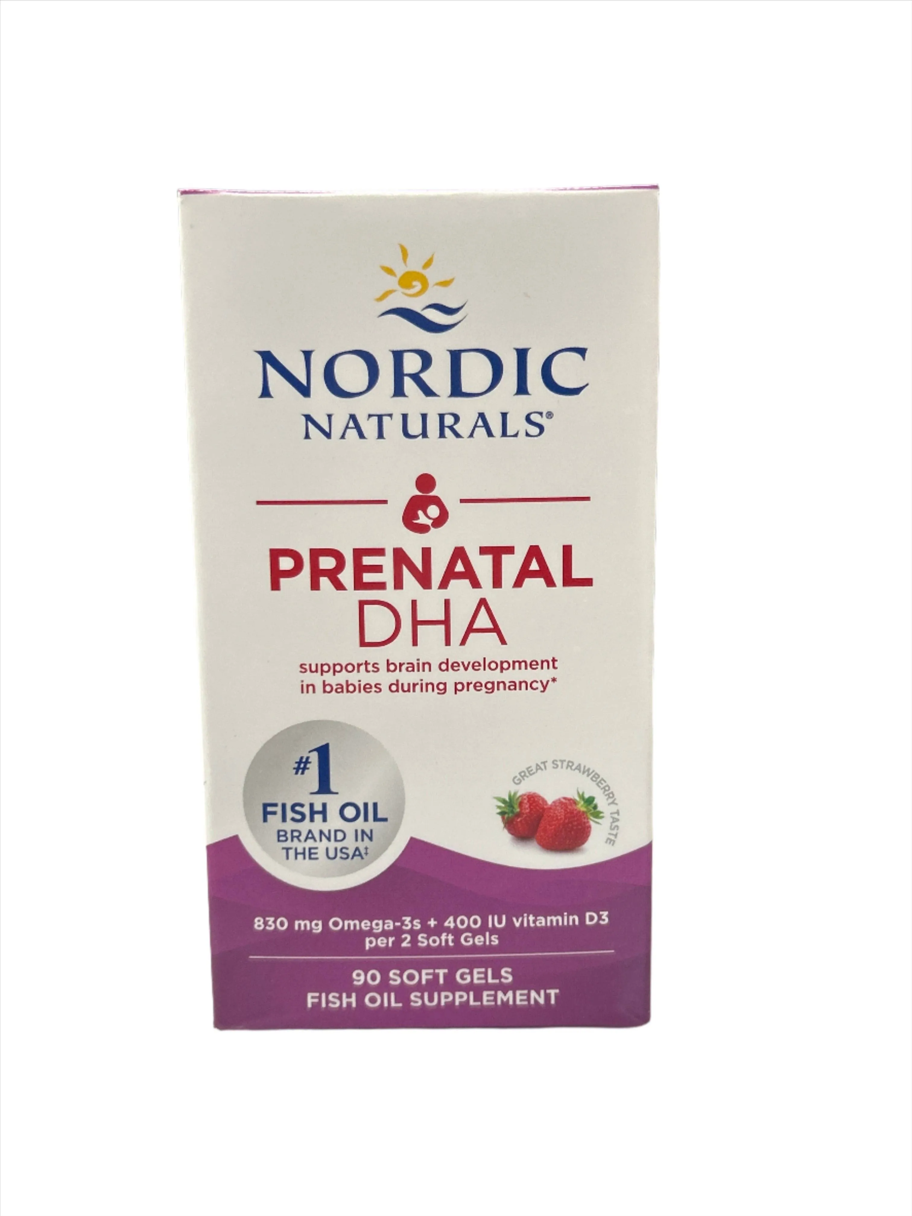 Nordic Naturals - Prenatal DHA Strawberry - 90 Softgels