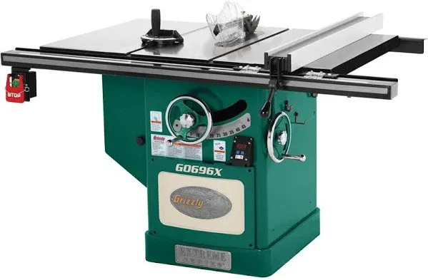 Grizzly G0605X1 12" 5 HP 220V Extreme Table Saw