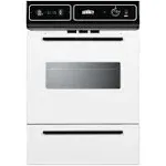 SUMMIT WTM7212KW 24" Wide Gas Wall Oven