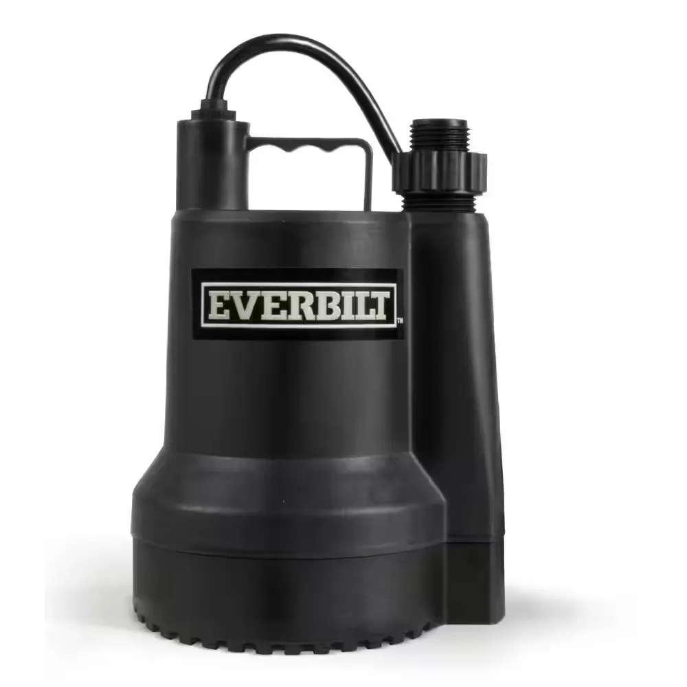 Everbilt SUP54-HD 1/6hp Submersible Utility Pump portable water removal New 