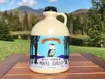 Barred Woods Maple - Half Gallon Jug Pure Vermont Maple Syrup 64