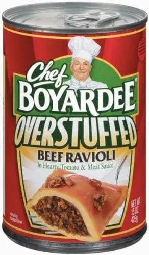 Chef Boyardee Overstuffed Beef Ravioli - 15 Oz