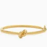 Kate Spade New York Sailor's Knot Hinge Bangle - Gold