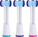 3-sided Replacement Brush Heads Compatible with Sonicare Brand Toothbrushes