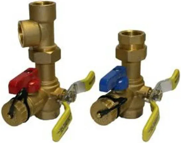 *NEW* WEBSTONE Brass Service Valves for Tankless Water Heaters (RTG20220AB)