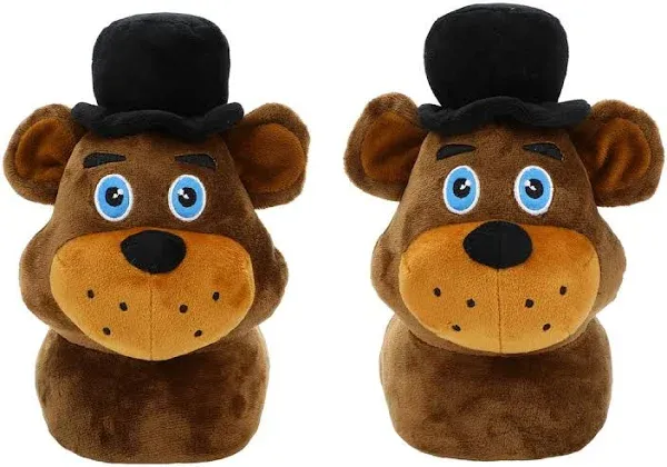 Five Nights at Freddy's Plush Slipper - Little Kid / Big Kid - Brown