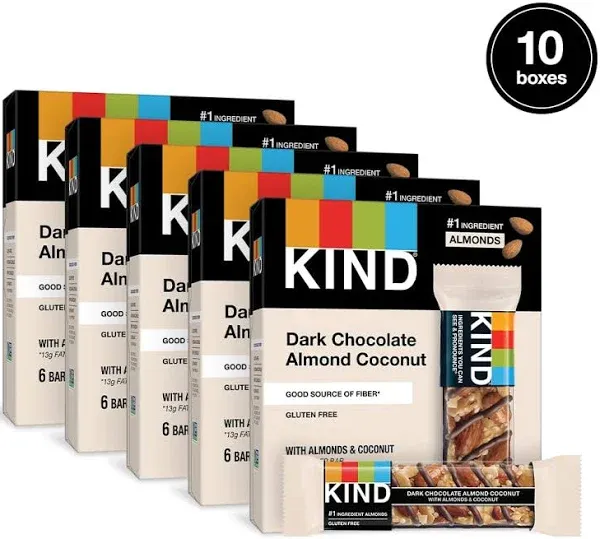 Kind Dark Chocolate Almond Coconut Nut Bars