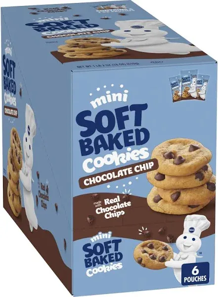 Pillsbury Chocolate Chip Mini Soft Baked Cookies