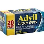 Advil Liqui-Gels Pain Reliever - 200 MG