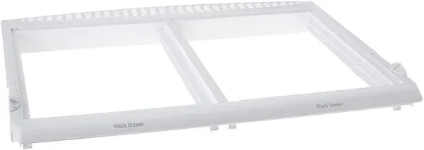 Crisper Drawer Cover Frame Compatible with Frigidaire Refrigerator #240364787