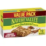 Nature Valley Soft-Baked Value pack Oatmeal Squares, Cinnamon Brown Sugar (14.88 oz)