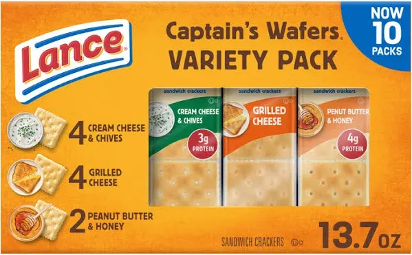 Lance Captain's Wafers Grilled Cheese Sandwich Crackers