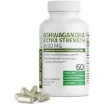 Ashwagandha Extra Strength - 3,000 mg, 120 Count - Bronson Vitamins