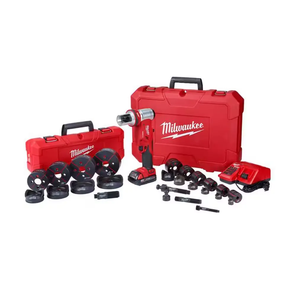 Milwaukee 2677-23 M18 FORCELOGIC 6T Knockout Tool 1/2" - 4" Kit