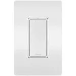 Legrand Radiant WNRL23WH White Wireless Smart Switch with Netatmo