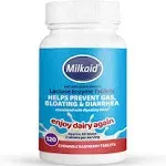 Milkaid Lactase Enzyme ChewablA Lactose Intolerance Relief 120 Tablets