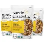 Purely Elizabeth Organic Original, Ancient Grain Granola, Gluten-Free, Non-GMO (3 ct, 12oz Bags)