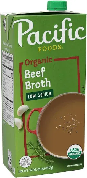 Pacific Foods Organic Low Sodium Beef Broth