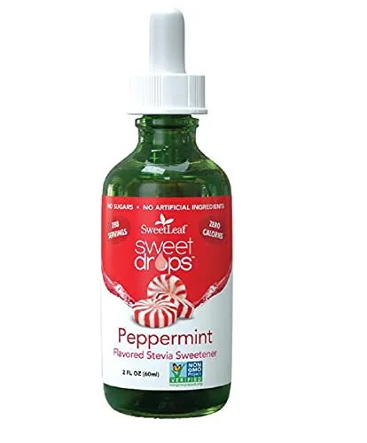 Sweetleaf Sweet Drops Stevia Sweetener, Peppermint Flavored - 2 fl oz