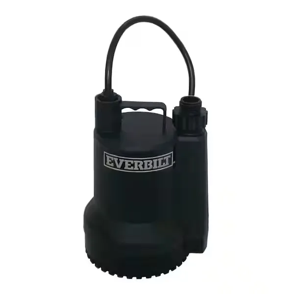 Everbilt SUP54-HD 1/6 HP Plastic Submersible Utility Pump