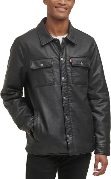 Men's Levi's Faux Leather Jacket