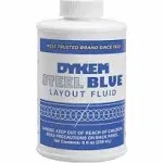 Dykem - Steel Blue Layout Fluid 8oz | 80400