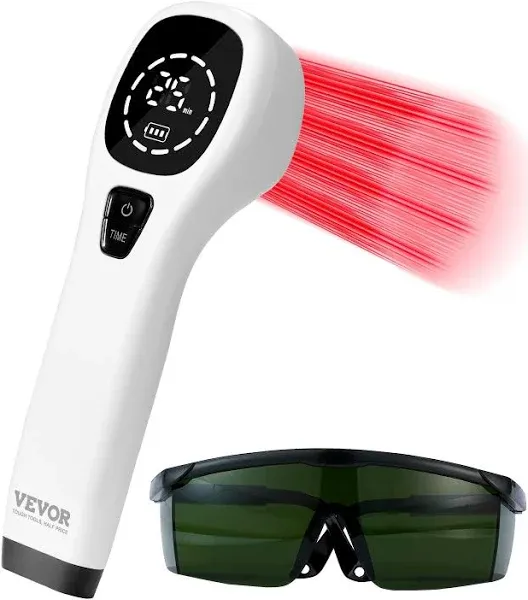 VEVOR Red Light Therapy Device, Portable Red &amp; Near Infrared Light Therapy for B