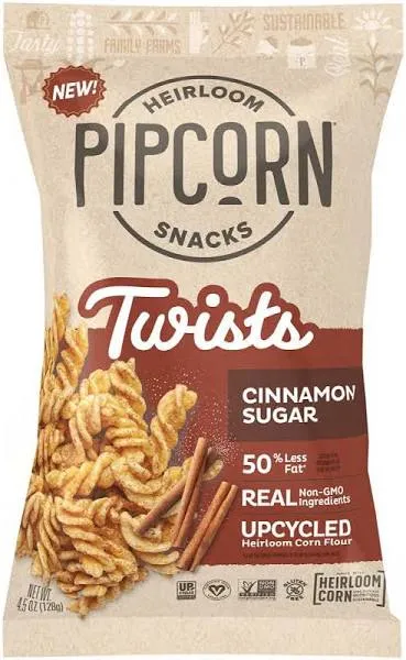 Pipcorn Cinnamon Sugar Twists