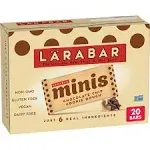 Larabar Fruit & Nut Bar, Chocolate Chip Cookie Dough, Minis - 20 pack, 0.78 oz bars