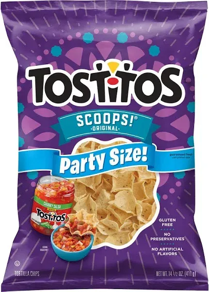 Tostitos Scoops Tortilla Chips - 14.5 oz packet