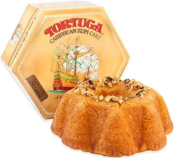 Tortuga Caribbean Original Rum Cake with Walnuts