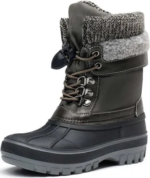 Dream Pairs Kids Waterproof Snow Boots