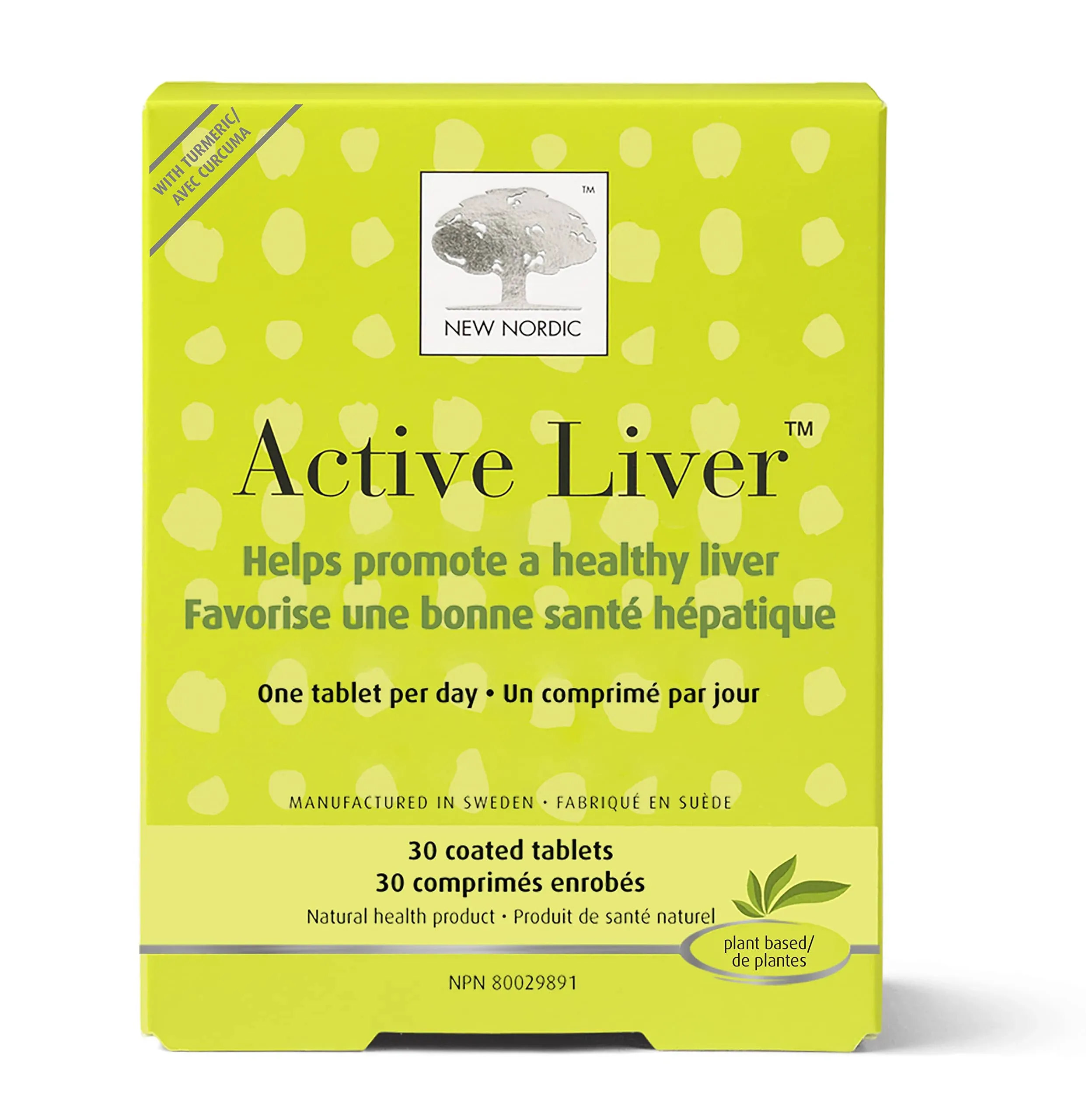 New Nordic Active Liver Coated Tablets (30 g)