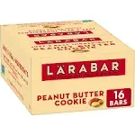 Larabar Peanut Butter Cookie, Gluten Free Vegan Fruit &amp; Nut Bar, 16 Ct, 27.2 OZ