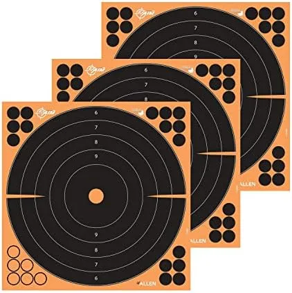 EZ Aim Splash Reactive Adhesive Paper Shooting Targets