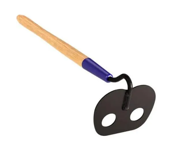 Bon Tool 11-462 Mortar Hoe - 6 1/2" with 21" Wood Handle