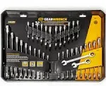 GearWrench 70032 32-Piece Combination Ratcheting Wrench Set with Stubby Wrenches and Carrying Case