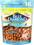 Blue Diamond Low Sodium Almonds, Lightly Salted (1 lbs)